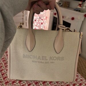 Michael Kors Canvas Tote Bag